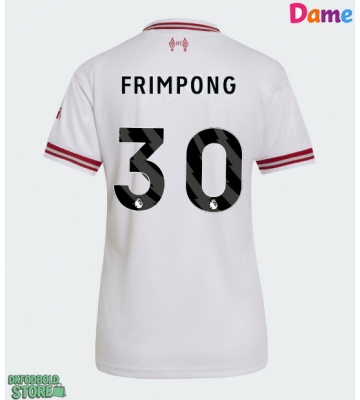 Liverpool Jeremie Frimpong #30 Replika Udebanetrøje Dame 2026-27 Kortærmet